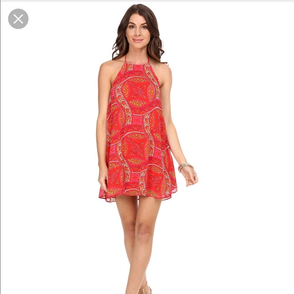 SZ XS Show Me Your Mumu Katy halter dress